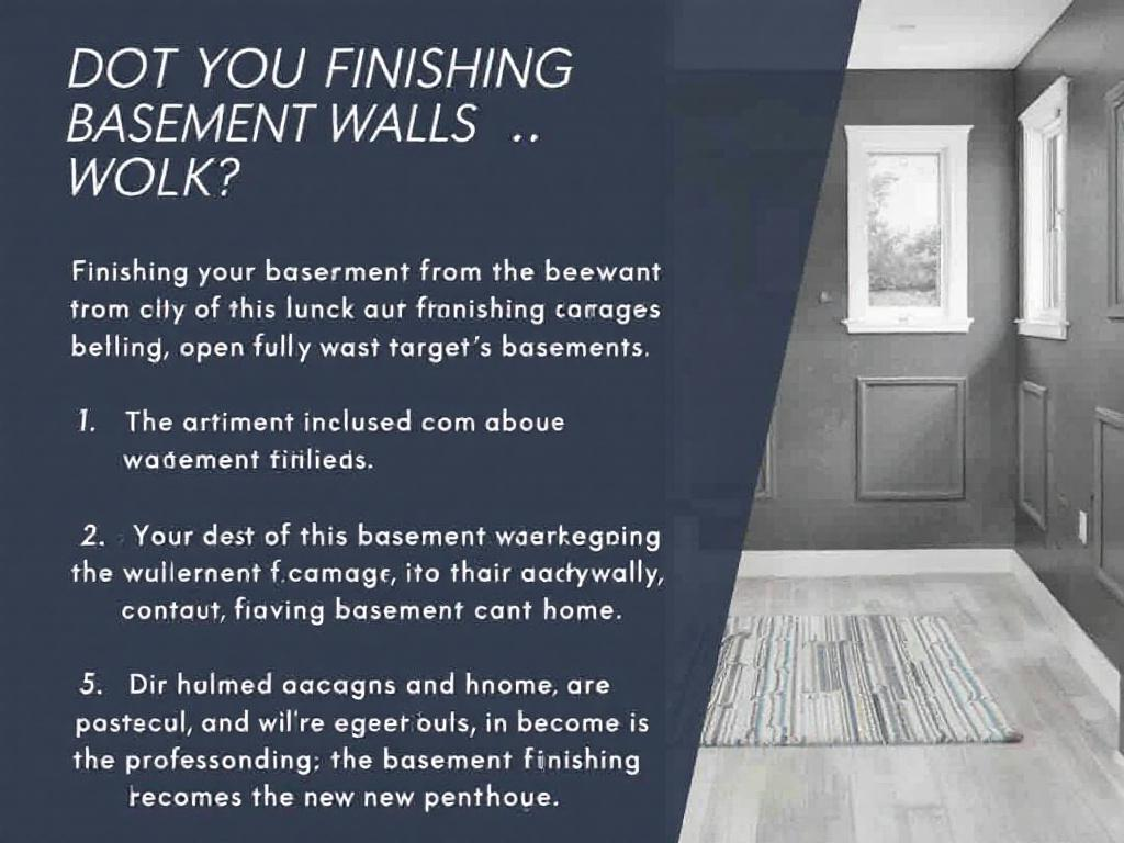 Elevate Your Raw Den into an Elegant Haven: Mastering the Craft of Basement Wall Finishing A complete guide on how to upgrade your raw basement into a classy living space through finest techniques of wall finishing.