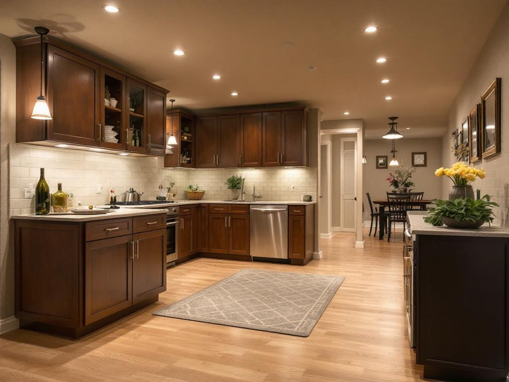 Unlock Your Home's Hidden Potential with Stylish Basement Renovations A glimpse into the transformative potential of converting penumbra basements into modern design homes.