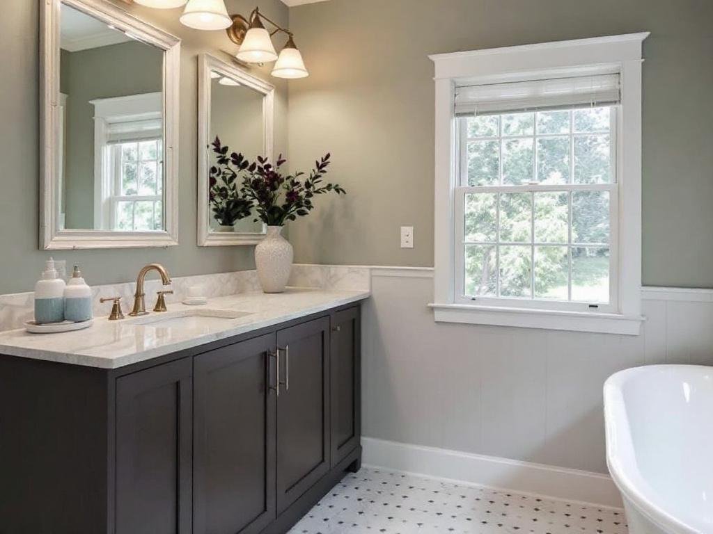 Contemporary and modern style interior painting in a property around Brookline, MA.