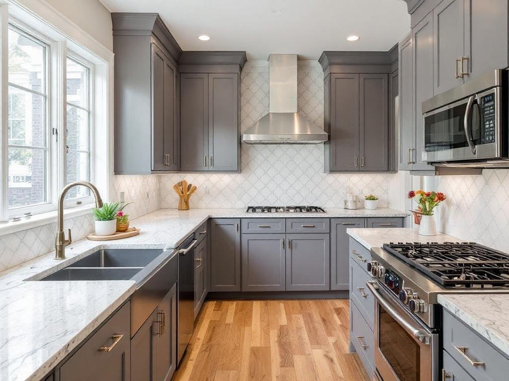 Magic Unleashed: Kitchen Remodeling in Weston, MA. Modern kitchen transformation after a renovation near Weston, MA.