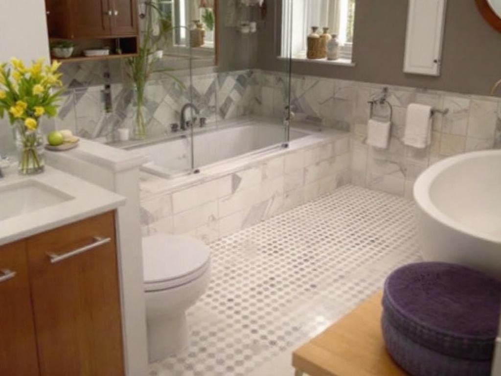 High-Quality Tile Installation in Brookline, MA for a Modern Bathroom Redesign. Alternative text: Modern and sleek bathroom design featuring expert tile installation near Brookline, MA.
