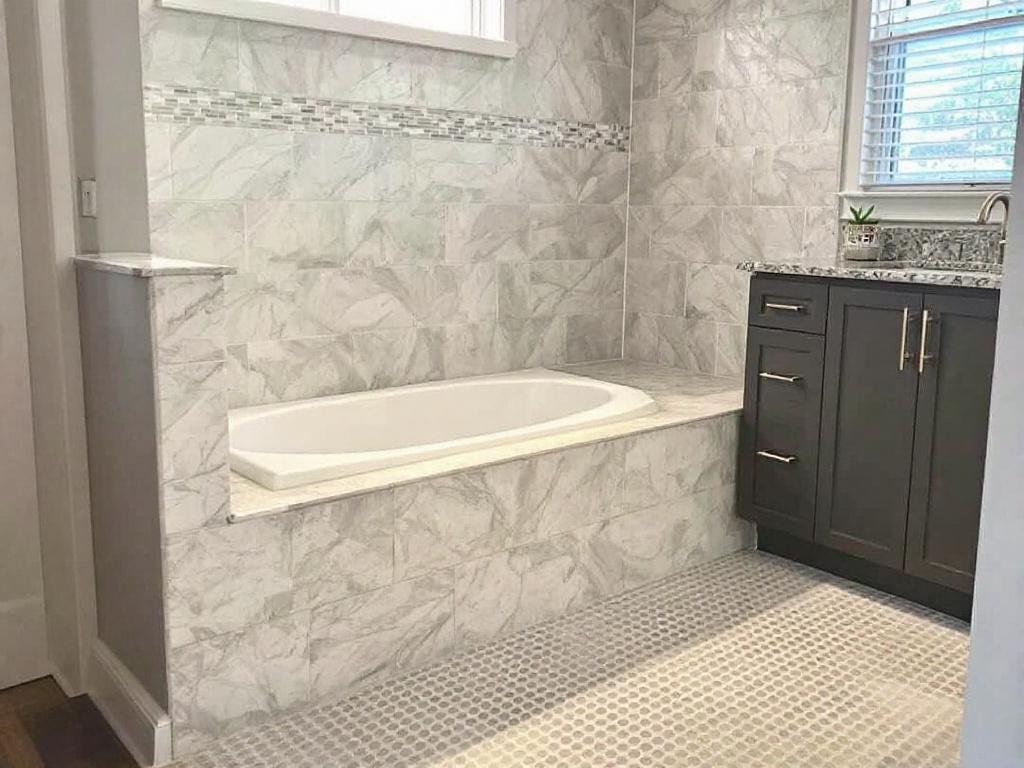 Uncovering the Beauty of Modern, Contemporary Design with Best Tile Installation Contractors in Natick. Modern tile installation contractors showcasing their best work in Natick, MA.