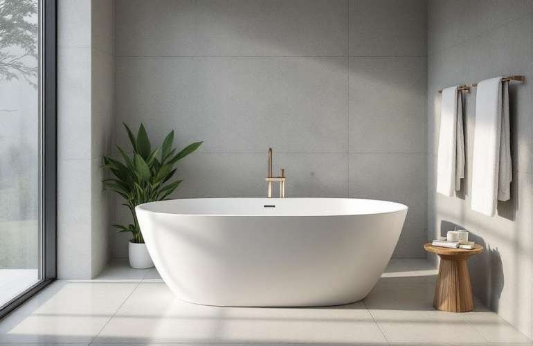 Unveiling the Secret to Modern Bathroom Transformation with Bathtub