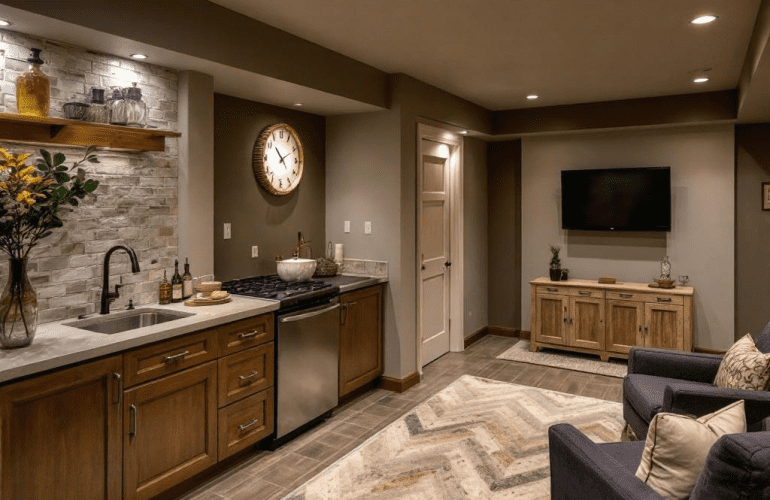 Discover the Hidden Potential with Iconic Basement Finishing!