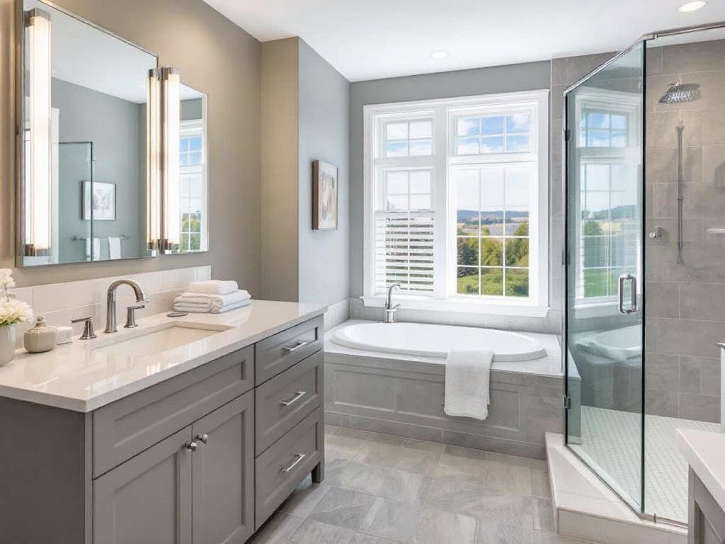 A certified general contractor unveiling a modern, contemporary design renovation in Maynard, MA.