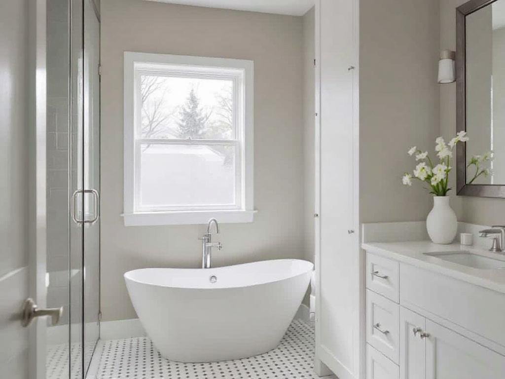 Norwood's Home Contractors: Revealing Exceptional Bathroom Remodeling and Innovative Design in MA An image featuring the remarkable modern bathroom remodeling by home contractors near Norwood, MA.