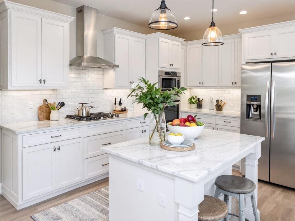 Upgrade Your Cooking Haven: Kitchen Renovation Contractors in Milton, MA. Alt text: A modern design kitchen renovation in Milton, MA by professional contractors.