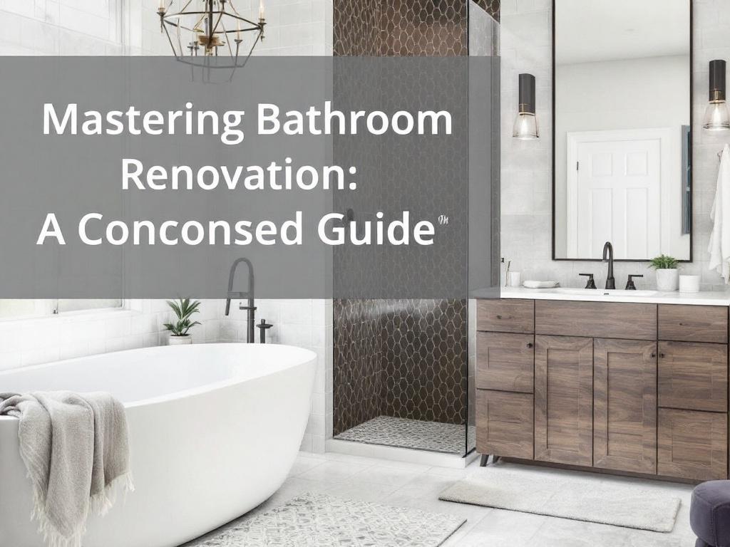 Modern and contemporary style bathroom after a complete renovation.