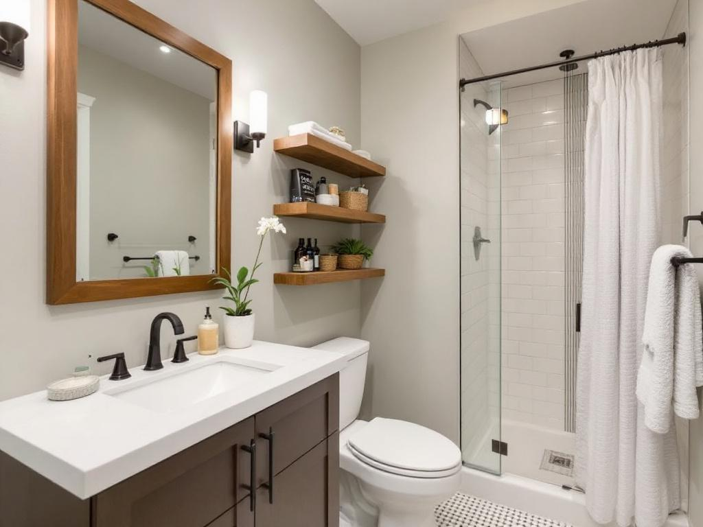 Small Bathroom Remodeling: 5 Pro-tips to Optimize Space Small bathroom improvement strategies for maximizing space.
