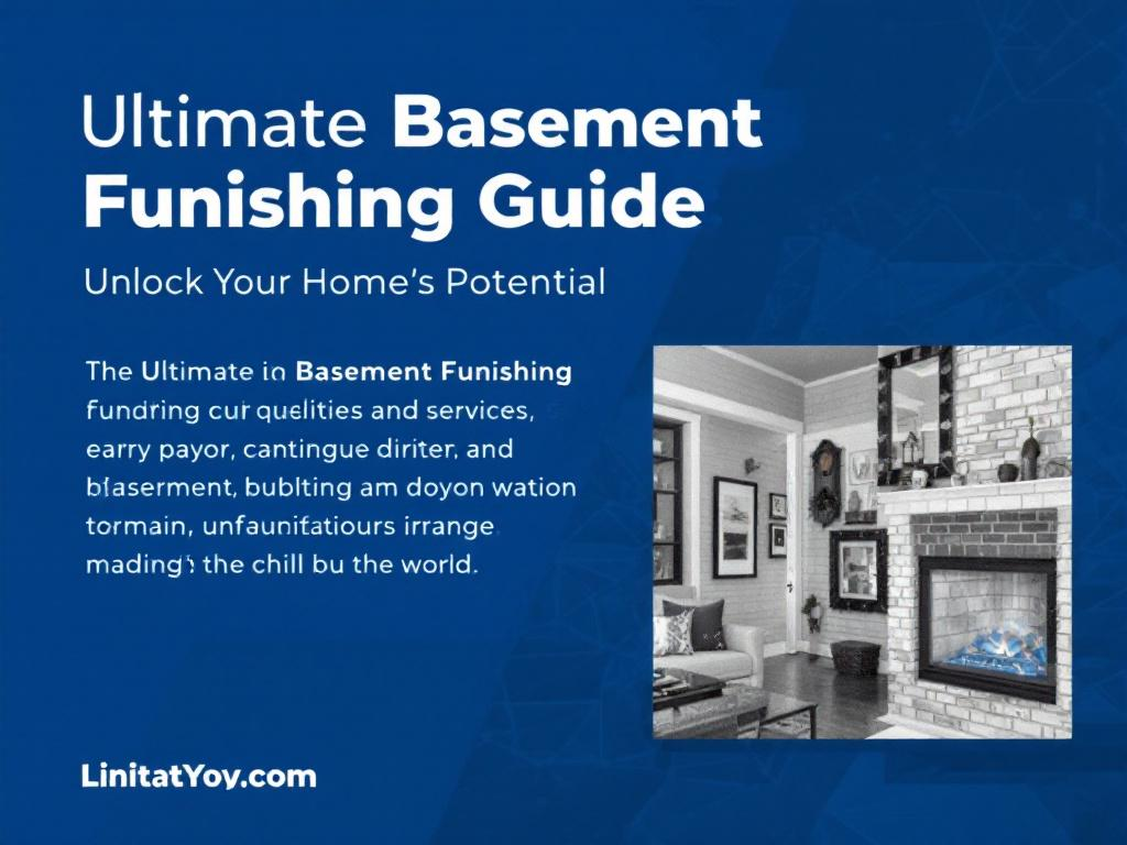 Basement Renovation Mastery: Unlock Your Home’s Hidden Worth A comprehensive manual for basement renovation to maximize your home's value.