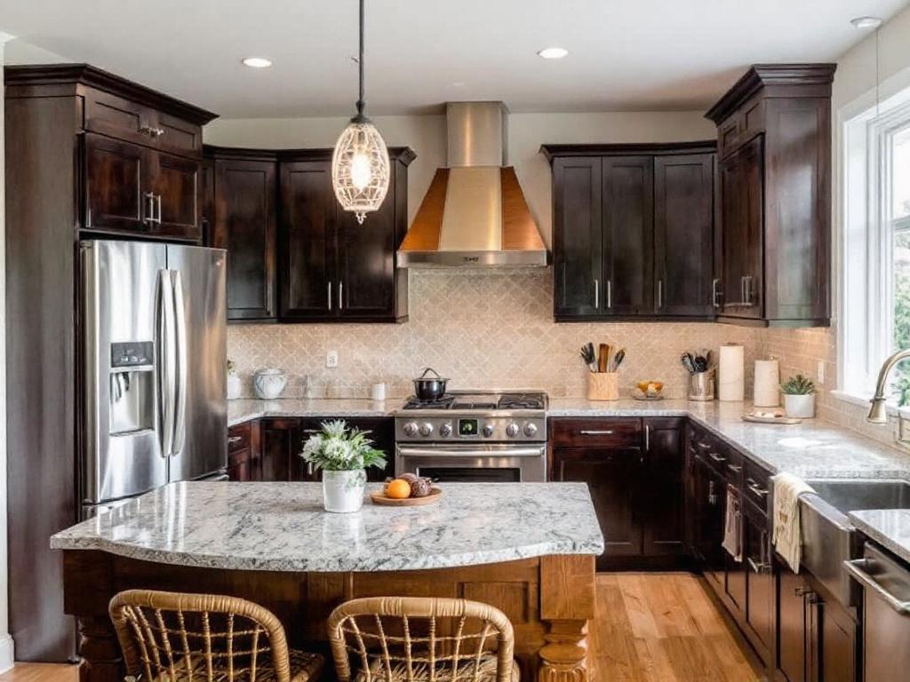 A graphic depicting the comprehensive guide to selecting the ideal kitchen remodel contractors in Ashland, MA.