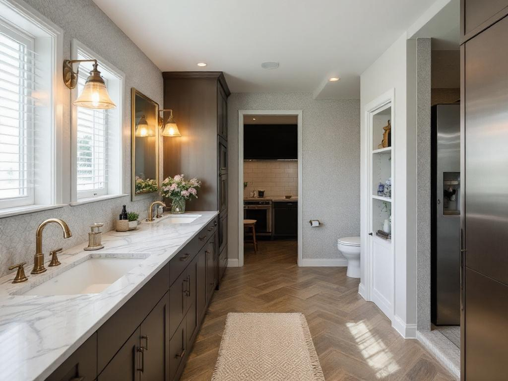 The Hidden Masterminds Behind Dream Homes – A Tribute to General Contractors and Modern Design Picture of proud general contractors showcasing their modern design dream homes.