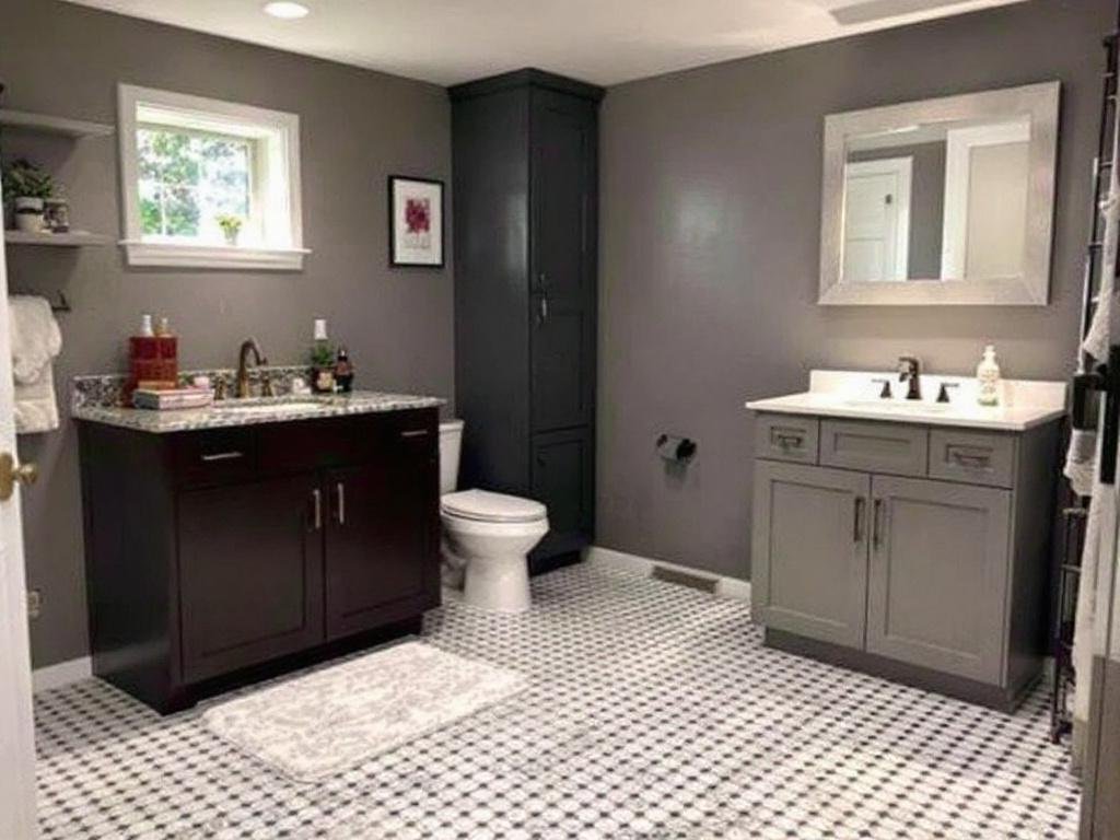 Modern and contemporary designed basement renovated by top-rated contractors near Ashland, MA.