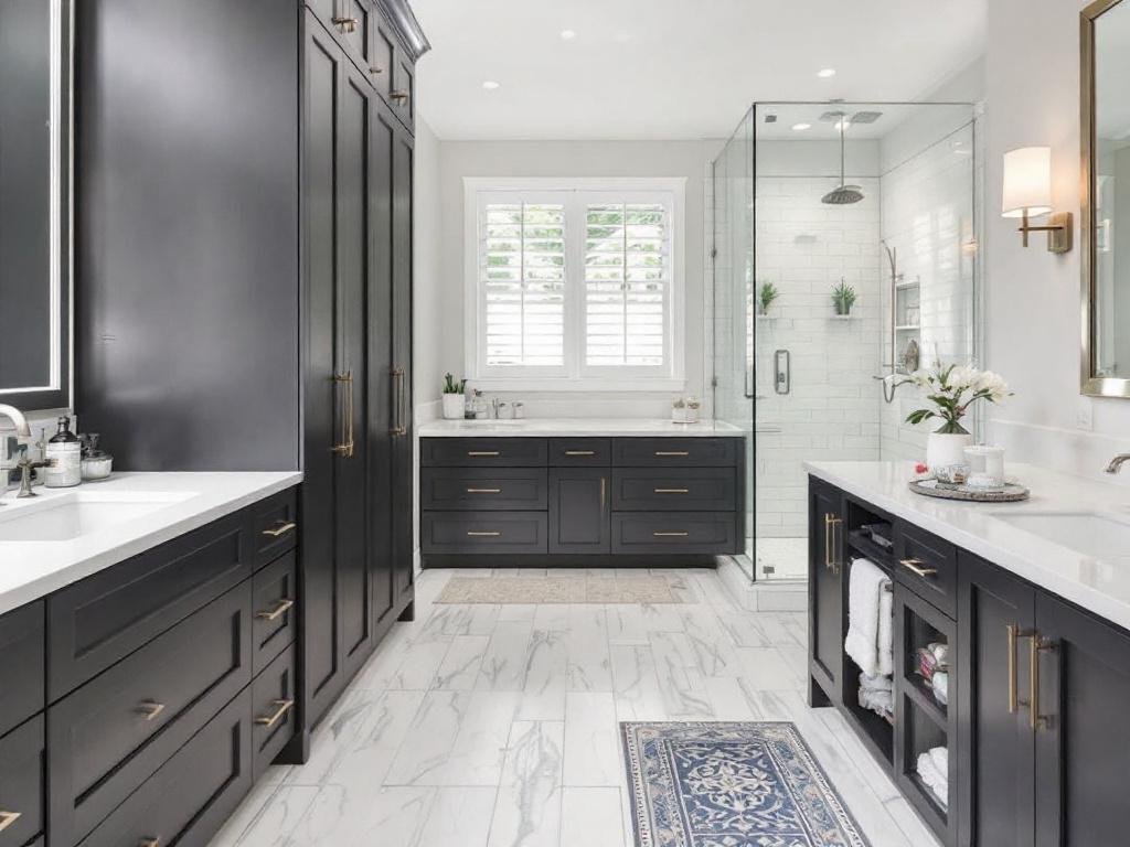Premium Quality Bathroom Remodeling and Tile Installation Contractors in Milton, MA. Modern, contemporary design bathroom remodeling by skilled tile installation contractors in Milton, MA.