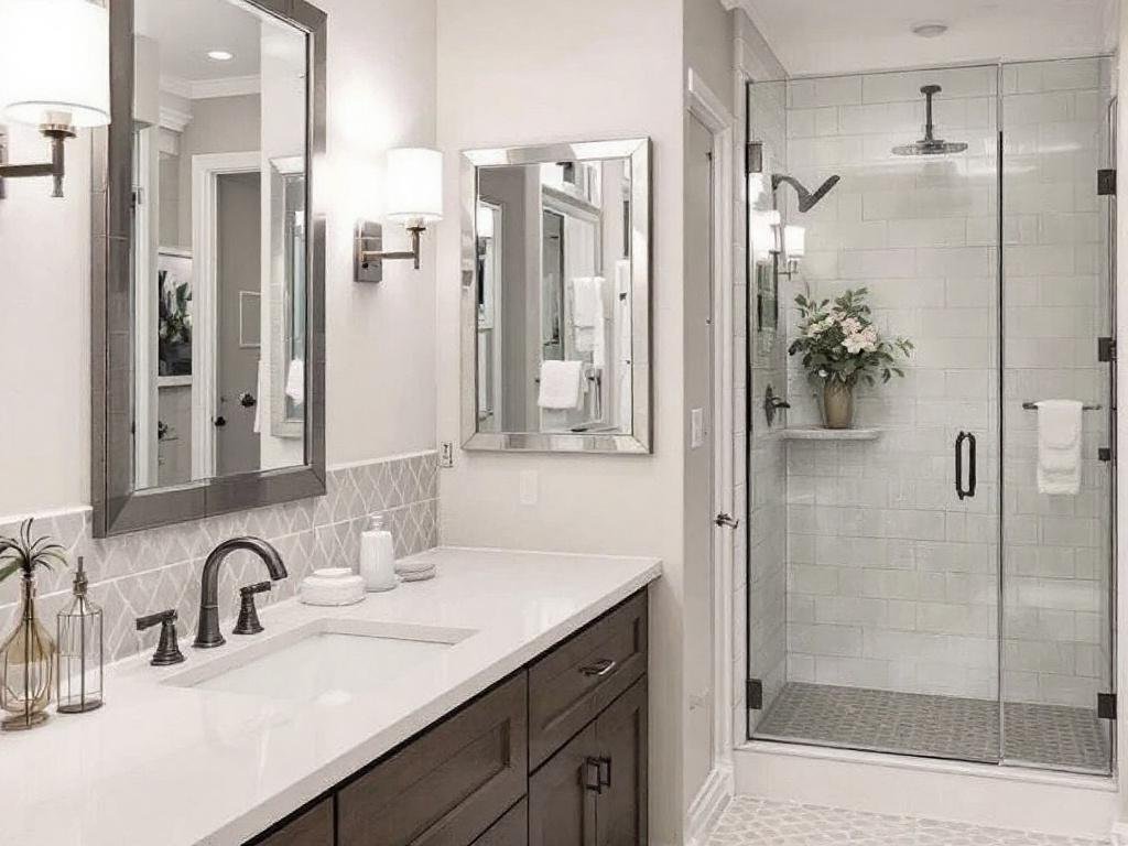 The Ultimate Bathroom Makeover Highlight: Extraordinary Tile Installation in Milton, MA. Professional tile installation in a remodeled bathroom in Milton, MA.