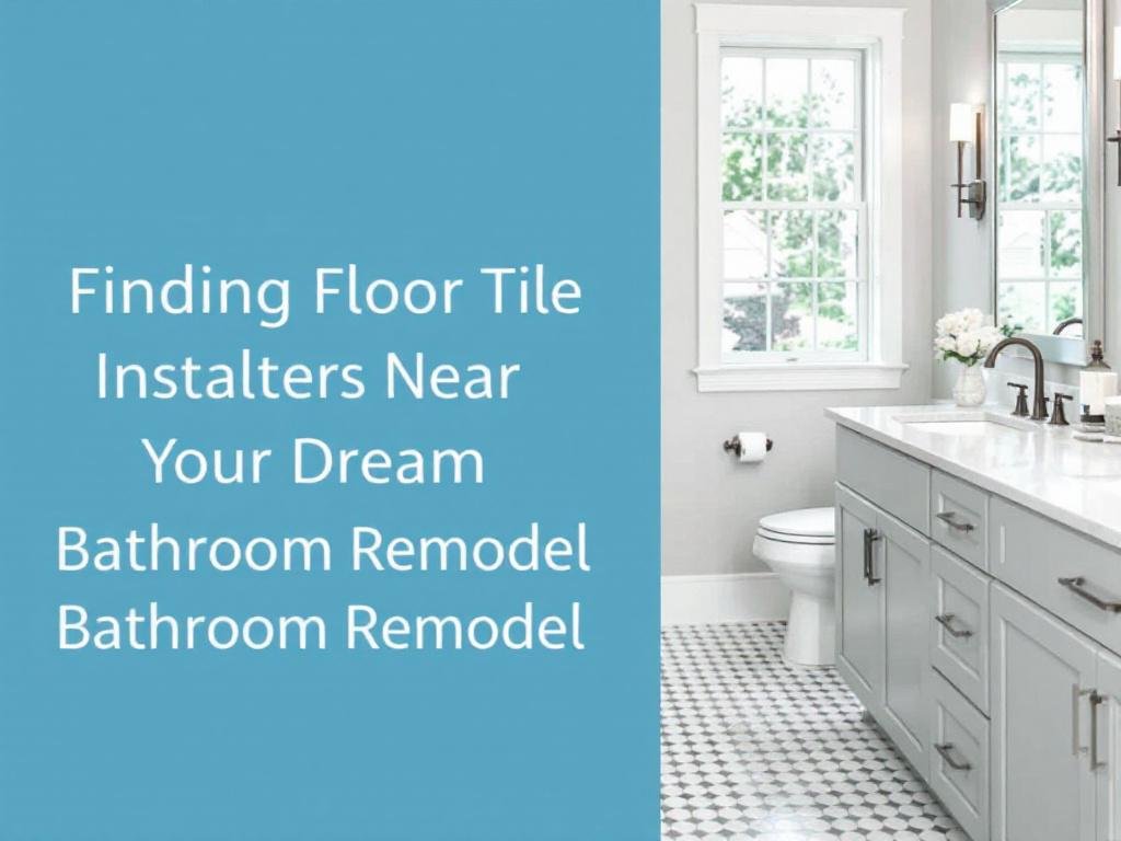 A team of floor tile installing professionals at work in Wayland, MA.