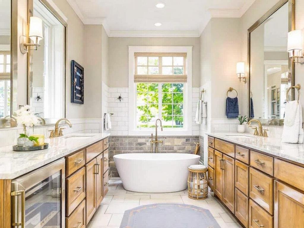 Image reflecting definitive guide to General Contractors in Acton, MA, focusing on bathroom remodeling projects and more.