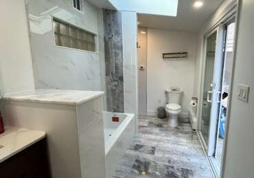 Bathroom & Laundry Room Renovation — Newton, MA
