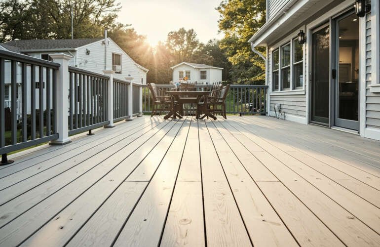 Deck Installation Near Sharon MA | Sun Shore Construction
