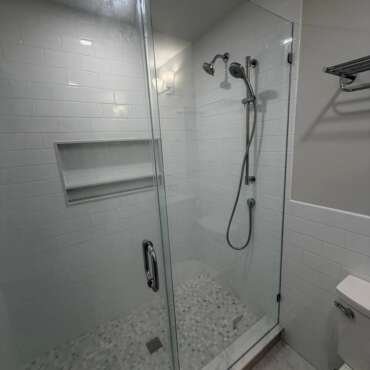 Walk-In Shower Renovation — Weston, MA