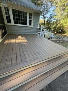 acton-ma-trex-composite-decking-picture-frame-border Trex composite decking with picture-frame border, Acton MA