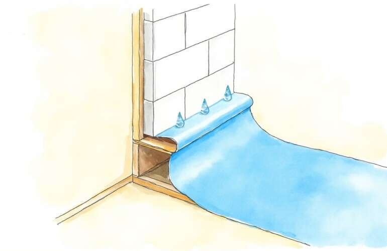 Why Old Shower Pans Fail: What We Find Under the Tile